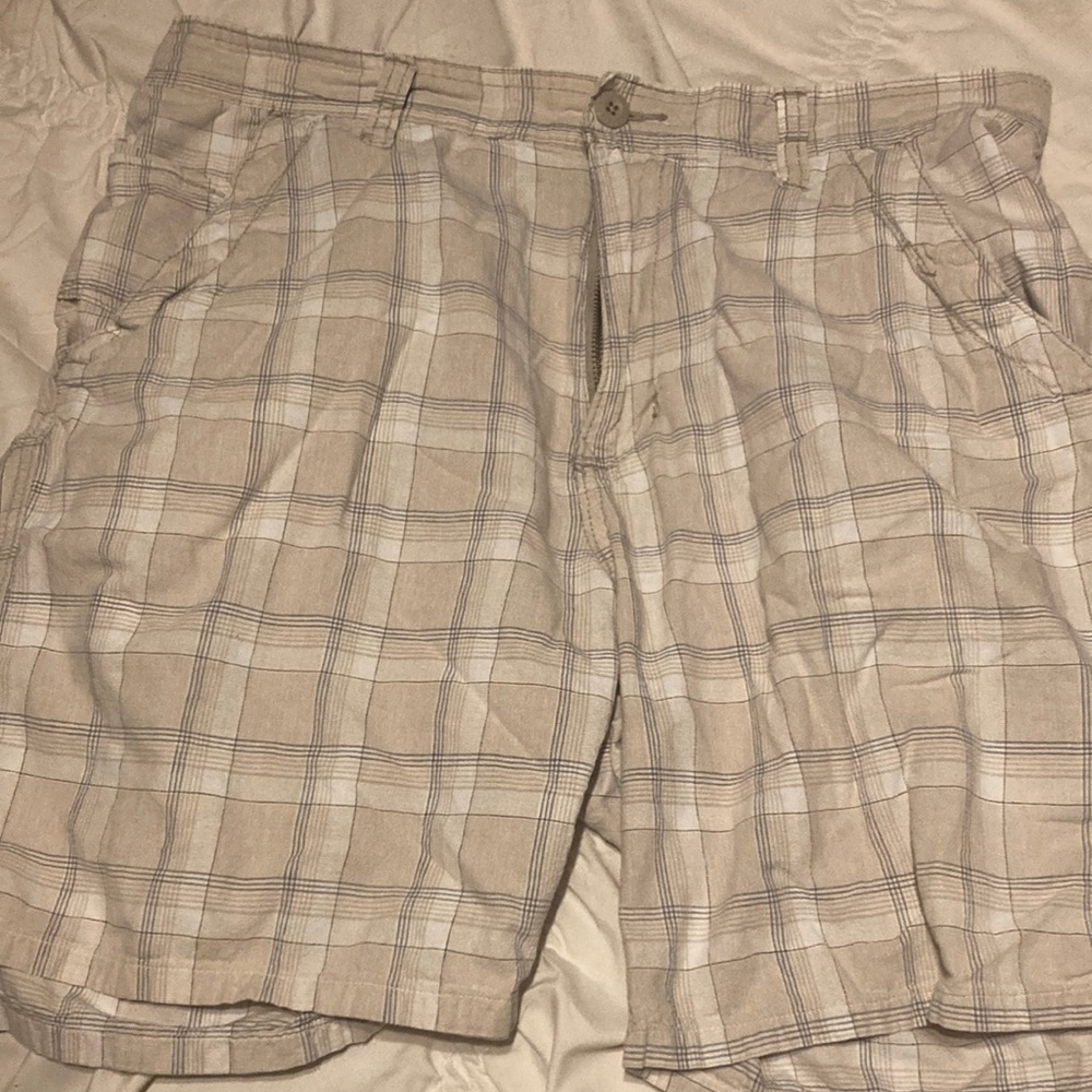 Plaid shorts